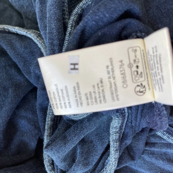 Free People Oversized Top size S Navy - Picture 8 of 8